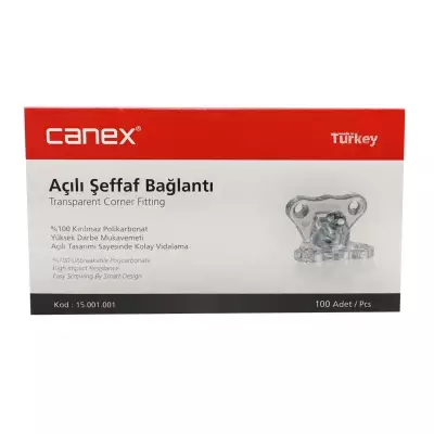 CANEX AÇILI ÇEKTİRME ŞEFFAF - 2